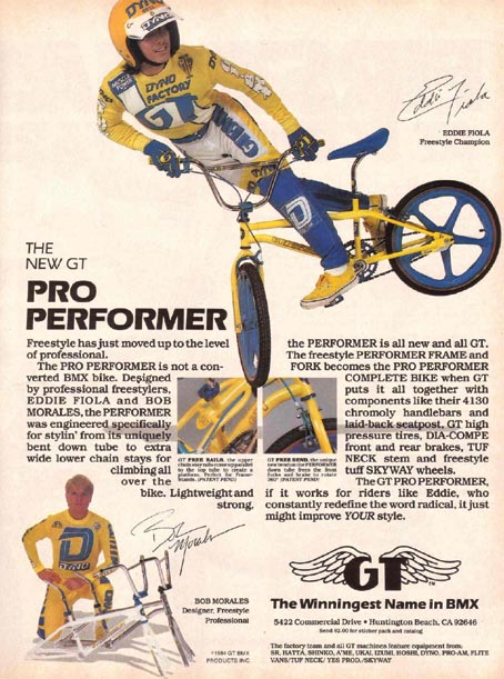 1985 gt pro performer for sale