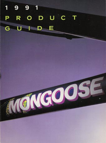 mongoose bmx 1991 catalog