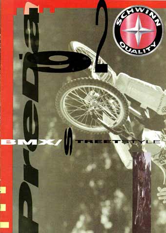 schwinn 1992 bmx catalog