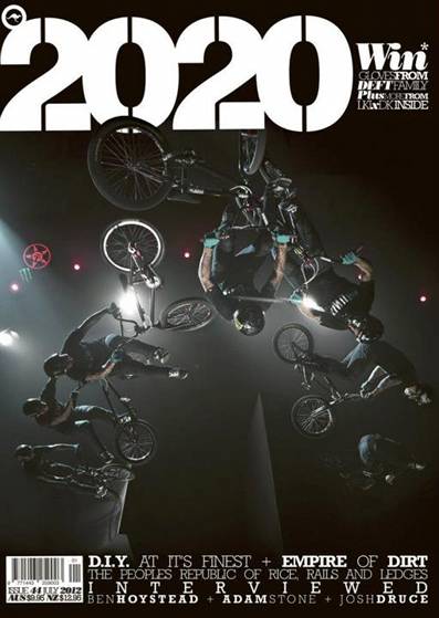 kyle baldock flip whip 2020 bmx issue 44