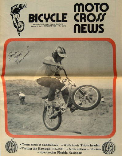 brian ramocinski bmx bicycle motocross news 10 1975