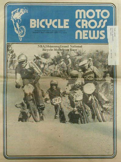 bmx bicycle motocross news 01 1976