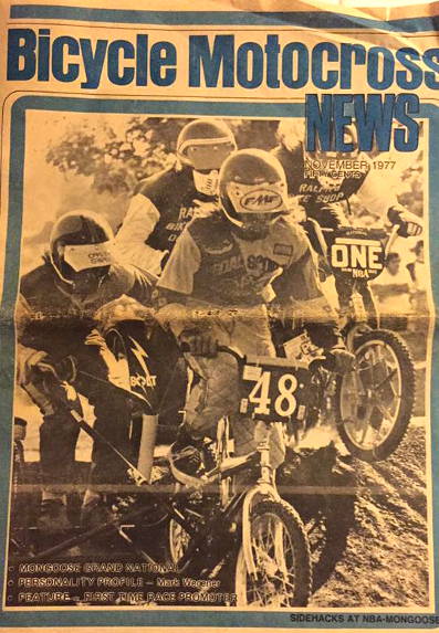 bmx bicycle motocross news 11 1977