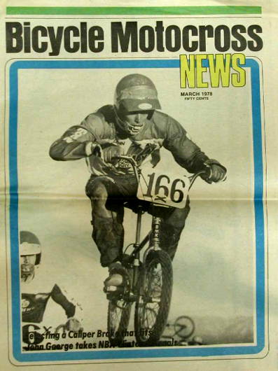 john george bmx bicycle motocross news 03 1978