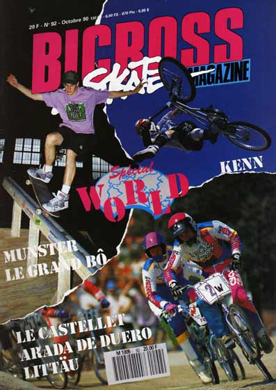 bicross and skate magazine 10 90