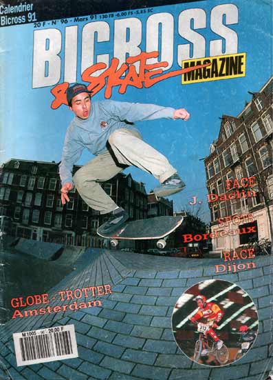 bicross and skate magazine mars 1991