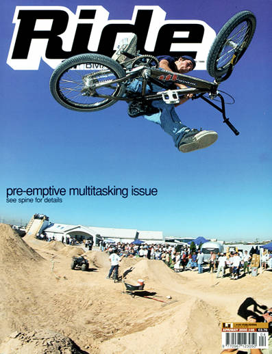 Mike Aitken cover of Ride BMX UK 46