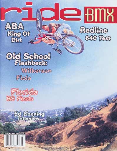 brian foster Ride BMX US cover