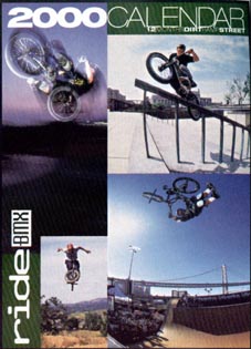 ride bmx us 2000 calendar